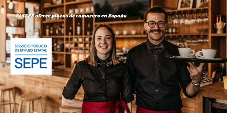 El SEPE ofrece plazas de camarero en España