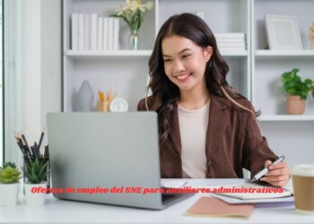 Ofertas de empleo del SNE para auxiliares administrativos