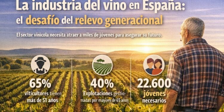 La industria del vino en España: el desafío del relevo generacional