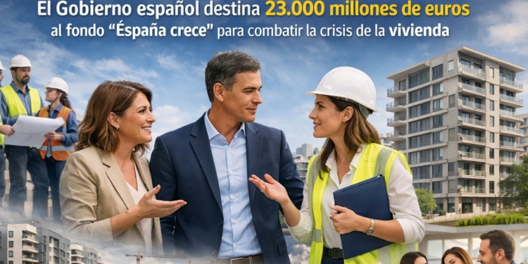 El Gobierno moviliza 23.000 millones para el fondo «España crece» ante la crisis de la vivienda