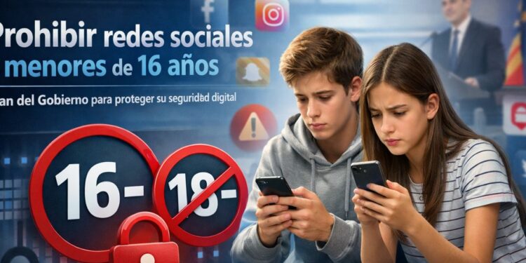 El Gobierno planea vetar las redes sociales a menores de 16 años en nombre de la seguridad digital