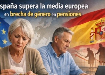 España supera la media europea en brecha de género en pensiones