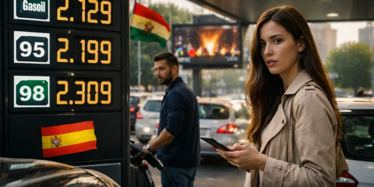 Impacto global del conflicto en Irán eleva los precios del combustible en España