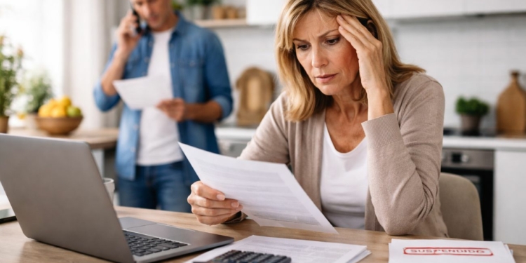 Suspensión del subsidio para mayores de 52 años por no declarar rentas