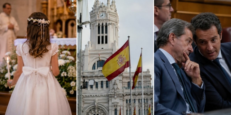 Las tres noticias que marcan la actualidad en España hoy: comuniones, Madrid y caso Plus Ultra