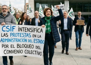 CSIF intensifica las protestas en la Administración del Estado