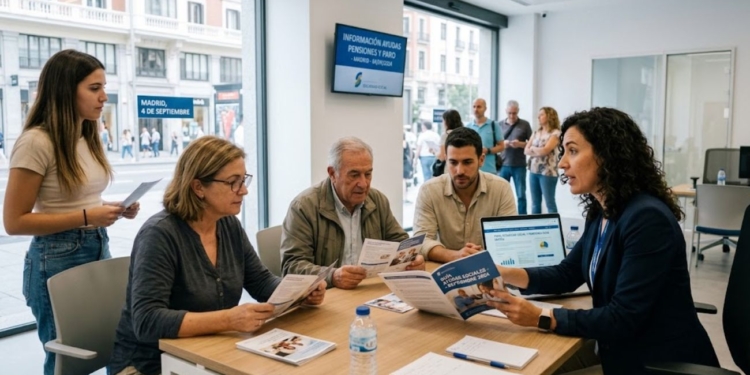 Paro Seguridad Social ayudas pensiones y gasolina en España este 4 de septiembre